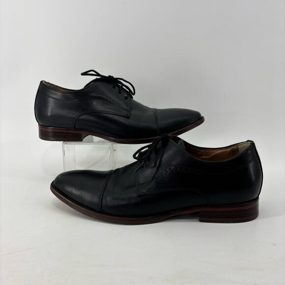 Johnston & Murphy Men’s Oxford Sz 8.5 Cap-Toe Lace Up Dress main image 9